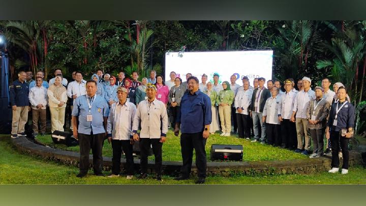Anggota Pelita melahirkan Deklarasi Bali sebagai hasil Rakernas V di Bali. Dok: istimewa