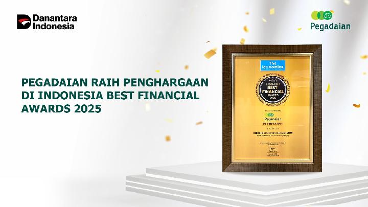 Pegadaian Raih Best Brand Popularitydi Tahun 2025