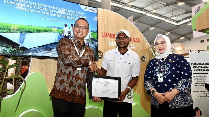 Pertamina dan Kemenko Pangan Kolaborasi Wujudkan Ketahanan Pangan