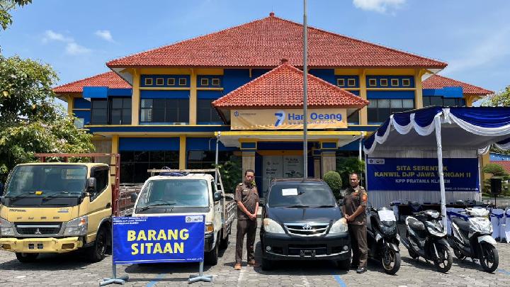 Direktorat Jenderal Pajak Jawa Tengah II Sita 38 Aset Senilai Rp 3,2 Miliar