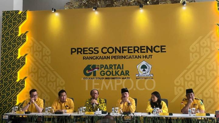 Golkar Akan Gelar Tasyakuran saat Puncak HUT ke-61