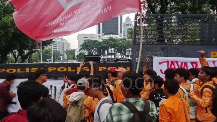 Mahasiswa Kecewa Istana Tak Kirim Perwakilan saat Demo Setahun Prabowo