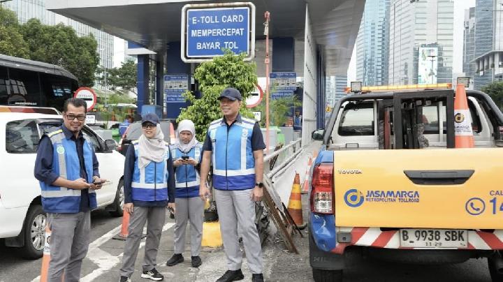 Tujuh Gerbang Tol Dalam Kota Kembali Beroperasi Normal