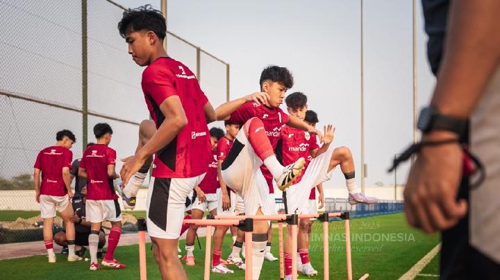 Indonesia U-17 to Face Ivory Coast Today, Coach Nova Arianto Plans Player Rotation