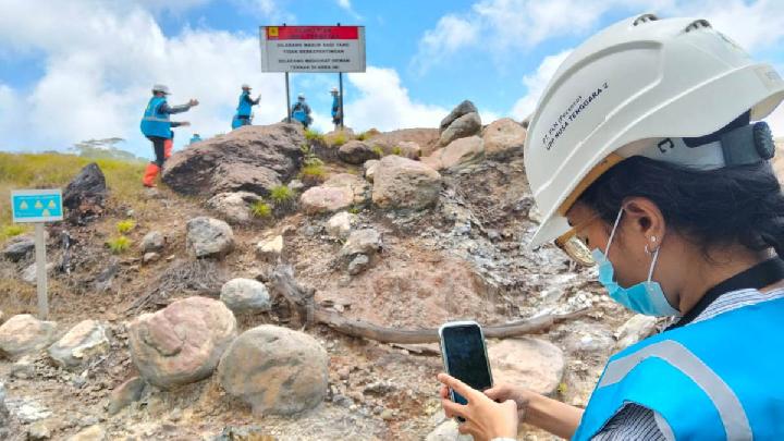 Kawasan lokasi lumpur panas di Mataloko, Nusa Tenggara Timur, 24 Oktober 2025. Tempo/Yohanes Seo