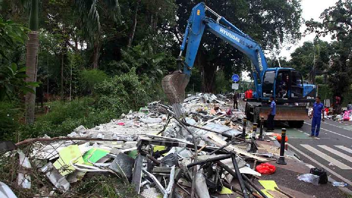 Sederet Alasan Pemprov Jakarta Gusur Pedagang di Pasar Barito