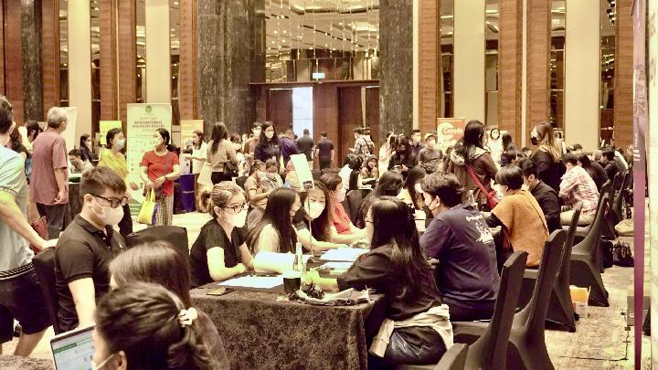 Pameran pendidikan dari ICAN Education Expo 2025. Dok. rankpillar