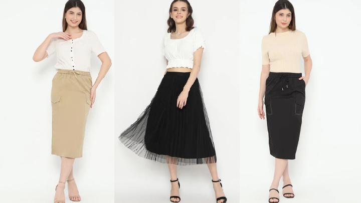 Tampil Chic ala Korean Style dengan Koleksi Rok Mineola