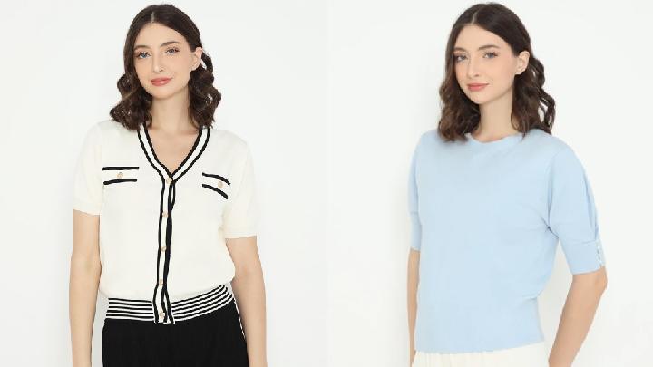 Koleksi Knit dan Blouse Korean Style yang Anggun dan Nyaman