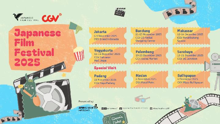 Japanese Film Festival 2025 Hadir di Sembilan Kota