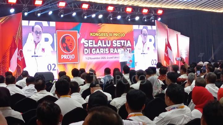 Budi Arie Bakal Ubah Logo Projo: Supaya Tidak Terkesan Kultus Individu