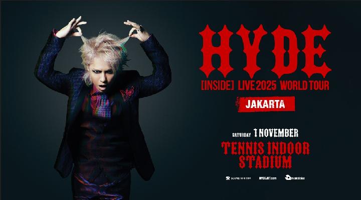 Japanese Rock Icon HYDE Rocks Jakarta with Solo World Tour Stop