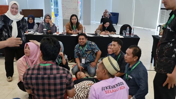 Kemensos Perkuat Ekosistem Care Economy Lewat Pelatihan di Sulawesi Selatan