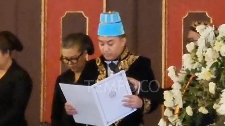 Surakarta Sarayı’nın Yeni Kralı Hamangkunagoro’nun Profili