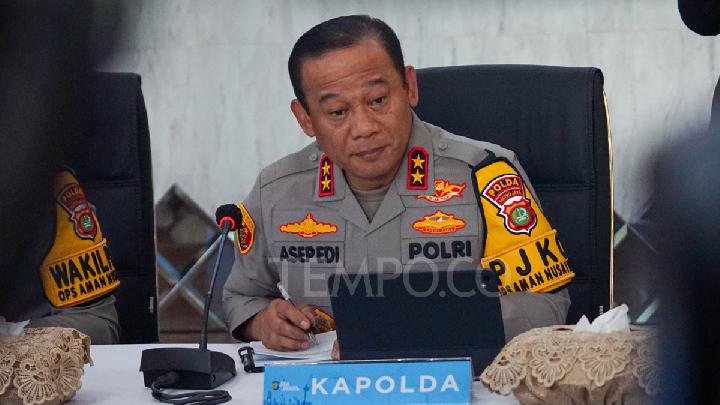 Kapolda Metro Jaya Asep Edi Naik Pangkat Bintang Tiga