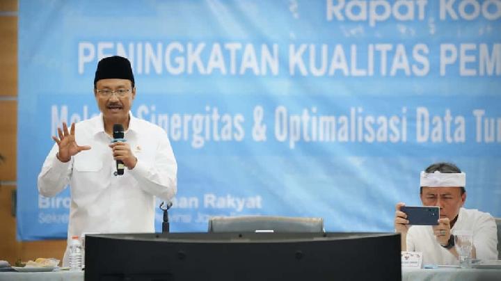 Sosyal İşler Bakanı, Batı Java’daki Bölgesel Hükümetleri DTSEN Güncellemeleri için Sinerjiyi Güçlendirmeye Davet Ediyor