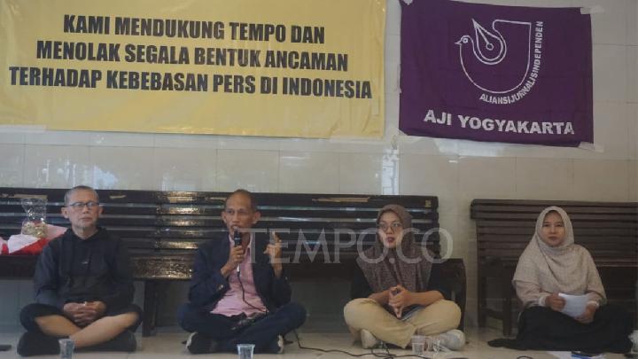 AJI Yogyakarta ve Sivil Toplum, Tarım Bakanı Amran’a Tempo’ya Açılan Davayı Geri Çekme Çağrısında Bulundu