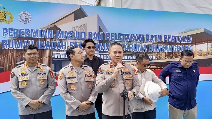 Sastra Winara, Bogor Regency’deki Kemala Taruna Bhayangkara Lisesi İnşaatını Memnuniyetle Karşıladı