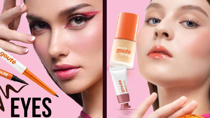 Glowing Seharian dengan Makeup Goute