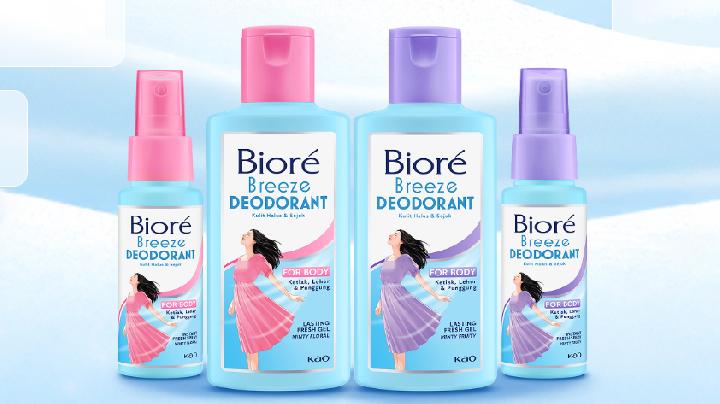 Deodoran Segar Seharian dari Biore Breeze untuk Kamu yang Aktif