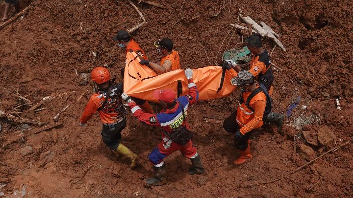 Aramaların Üçüncü Gününde Cilacap Heyelanı Mağduru 6 Kişi Ölü Bulundu