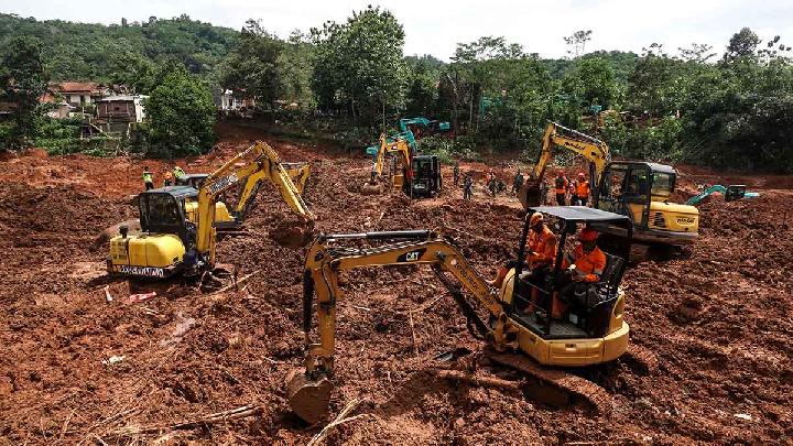 BNPB, Cilacap Heyelanı Mağdurlarını Aramayı Hızlandırmak İçin Hava Durumu Değişiklikleri Yapıyor