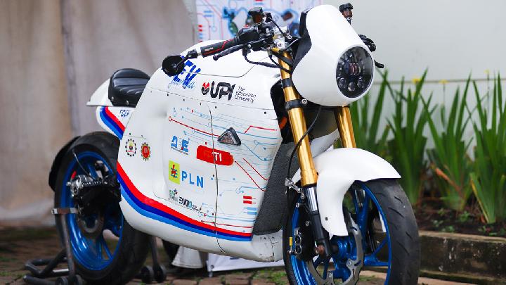 UPI Students in Bandung Develop Hydrogen-Powered Electric Racing Motorbike