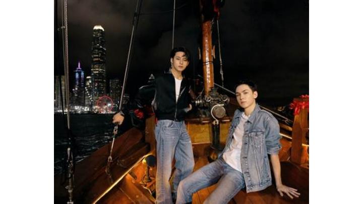 Intip Keseruan Mingyu dan Vernon SEVENTEEN Nikmati Kuliner serta Pemandangan Malam Victoria Harbour!