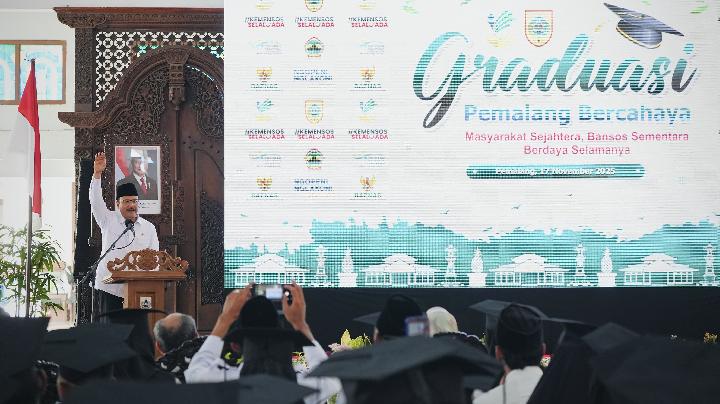 Pemalang’da 1.000 KPM’den Mezun Olan Gus Ipul, İşbirliğinin Önemine Bahsetti