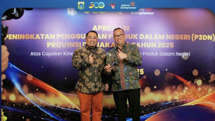 PT Jakpro Raih Penghargaan di Ajang Apresiasi P3DN Pengadaan Barang dan Jasa DKI Jakarta 2025