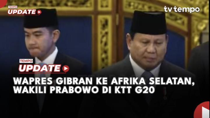Cibran, Güney Afrika G20 Zirvesi Sonuçlarını Prabowo’ya Bildirdi