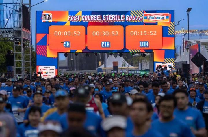 Ribuan Peserta Ikuti Indomaret Run 2025 di PIK 2