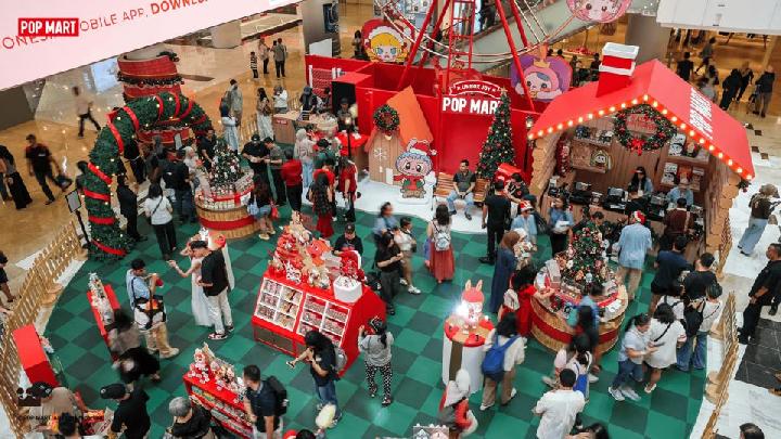 Catat, Pop Mart Christmas Town di Grand Indonesia Hadir sampai 4 Januari 2026