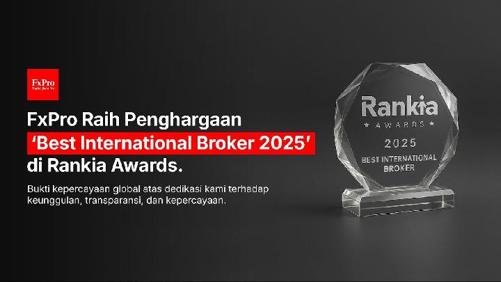 FxPro, 2025 Rankia Endonezya Ödüllerinde En İyi Uluslararası Broker Ödülünü Kazandı
