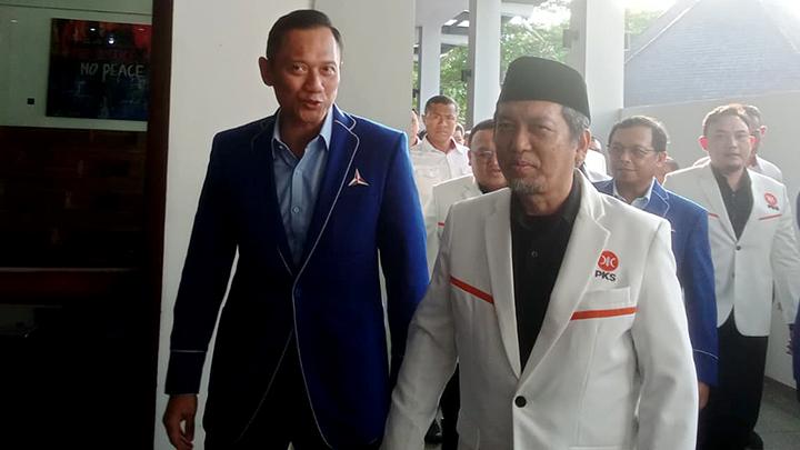 AHY, PKS ile görüşmesinde Demokrat Parti mücadelesini gündeme getirdi