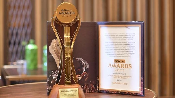 Gus Ipul, 2025 Halk Okulu Hızlandırıcı Şekil Ödülünü Kazandı