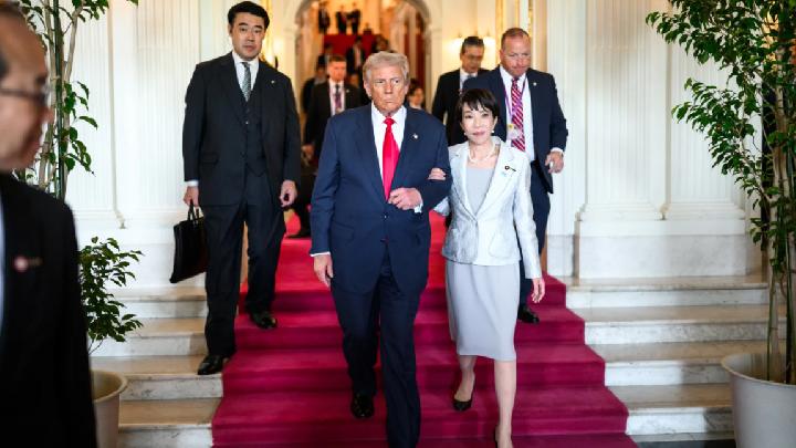 Japan's Prime Minister Emerges Buoyed from Trump Summit