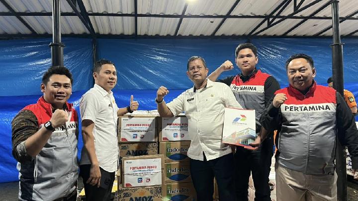 Pertamina, Kuzey Sumatra’da Sel ve Toprak Kaymalarından Etkilenen Topluluklara Yardım Dağıtıyor