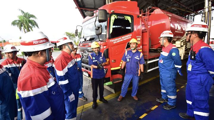 Pertamina: Orta Java-Yogyakarta’daki Nataru Enerji Stoku Güvende