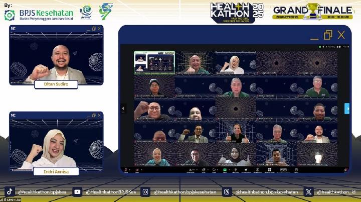 BPJS Health, 2025 Healthkathon Şampiyonlarını Açıkladı
