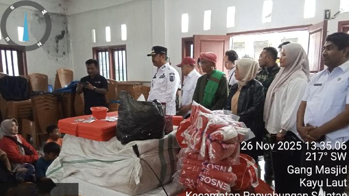 Sosyal İşler Bakanlığı Sumatra’da Lojistik Dağıtımı ve Kamu Mutfak Hizmetlerini Güçlendiriyor