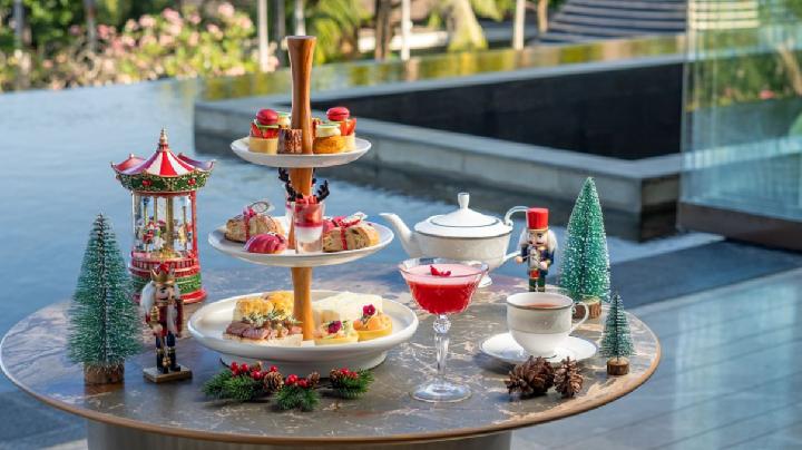 Ilustrasi afternoon tea di The Ritz-Carlton, Bali/Ritz-Carlton