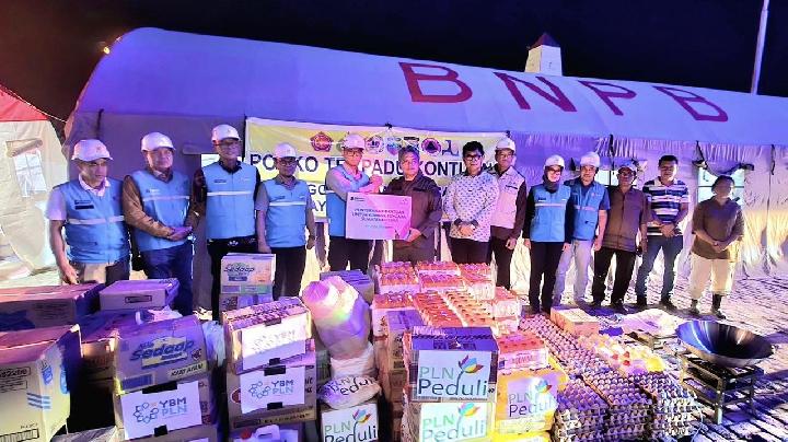 Wakil Bupati Tapanuli Utara Apresiasi PLN Pulihkan Listrik dan Salurkan Bantuan