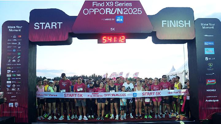20 Ülkeden 7000 Koşucu Bali’deki OPPO Run 2025’i Kutladı