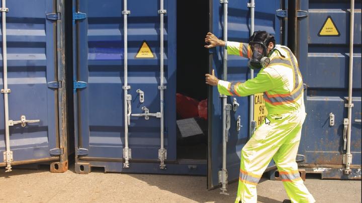Ilustrasi penyelundupan dengan kontainer. Shutterstock 