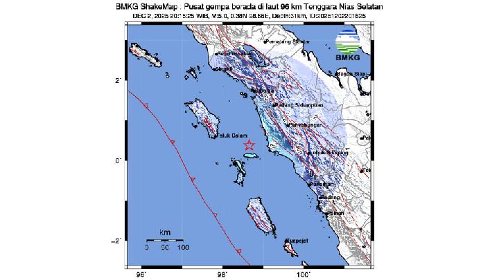 M5.0 Earthquake Shakes North Sumatra Amid Ongoing Disaster Relief