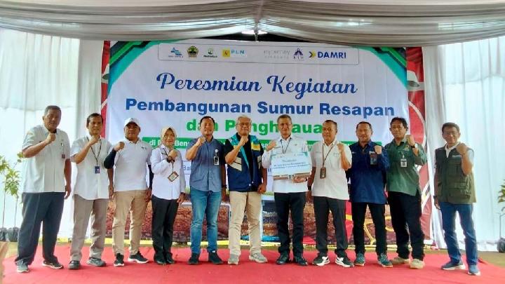 Manajemen Bandara Adi Soemarmo Bangun 5 Sumur Resapan di Wonogiri