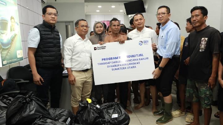 BRI Salurkan Bantuan untuk Percepat Pemulihan Warga Sumut-Sumbar