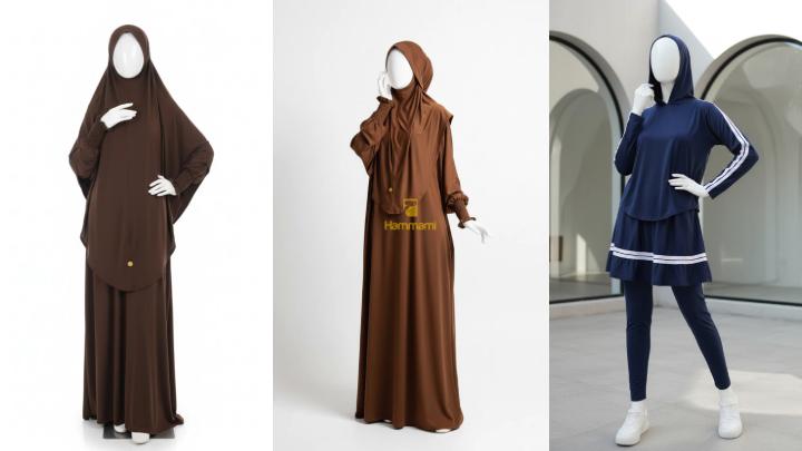 Pilihan Abaya, Tunik, dan One Set Syari Nyaman dari Hammami