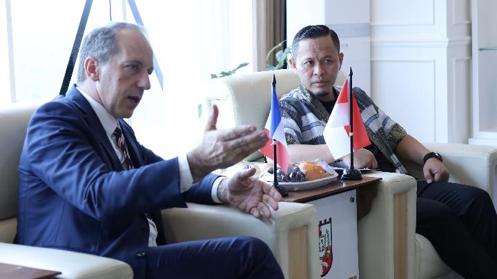 Pekanbaru Belediye Başkanı Fransa Büyükelçisi ile Görüştü, İkili İşbirliği Konusunu Görüştü